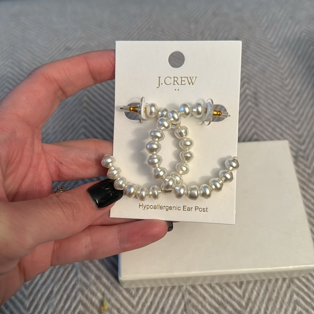 Jcrew Pearl Earrings